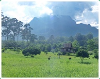 Chiang Dao Area, north of Chiang mai is mountainous