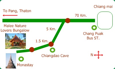 Malee Bungalow and resort chiangdao